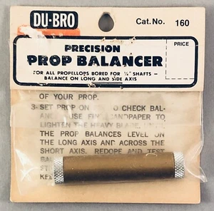 DU-BRO Precision Prop Balancer - DUB160 for Propellers Bored for 1/4" Shafts - Picture 1 of 2