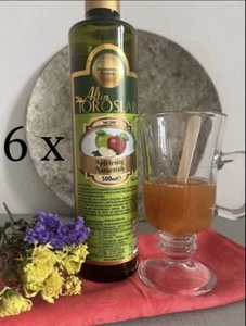 Apfelessig - Naturtrüb 6x500ml Glas | Natürliche Fermentation | Premiumqualität - Bild 1 von 2