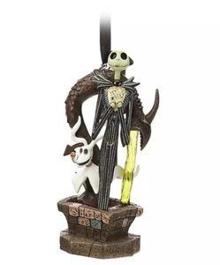 Disney Jack Skellington and Zero Light-Up Living Magic Sketchbook Ornament 2020 - Picture 1 of 5