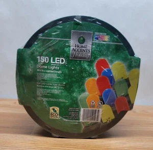 150 LED Dome Lights 49 ft 8 in Lighted Length MULICOLOR Holiday Lights - Picture 1 of 6