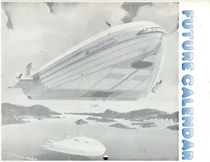 COLLECTIBLE (197X) FUTURE CALENDAR (Perpetual) Great Future Art (Future Report) - Picture 1 of 12