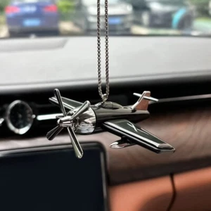 Auto Deko Anhänger Solar Flugzeug Form Rückspiegel Hänger Hubschrauber für Auto - Bild 1 von 26