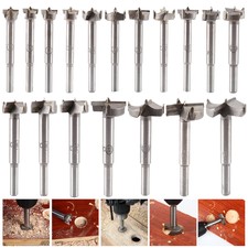 New 18pc Forstner Drill Bit Set Woodworking Hole Saw Forstner Set Professional
