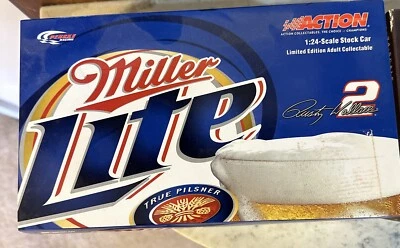 RUSTY WALLACE #2 MILLER LITE 2003 INTREPID 1:24 DIE CAST  CAR NASCAR 4138 - Image 1 of 4