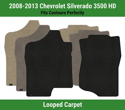 Lloyd Classic Loop Front Row Carpet Mats for '08-13 Chevrolet Silverado 3500 HD  - Image 1 of 4