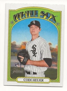 2021 Topps Heritage High Number - #555 Codi Heuer (RC) - Picture 1 of 1