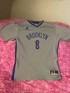 Brooklyn Nets Deron Williams 8 Adidas Jersey NBA Youth Large Excellent Condition - Picture 1 of 8