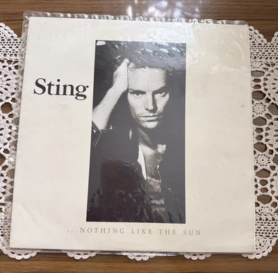Sting - Nothing Like The Sun Vinyl LP A&M/Festival Records 1987 Vintage Record - Image 1 of 4