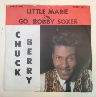 Chuck Berry LITTLE MARIE / GO BOBBY SOXER (ROCK 45/PS) #1912 PLAYS VG++ NO NOISE Foto 1 de 4