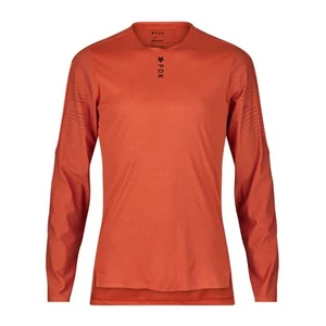 Fox Racing Flexair Pro LS Jersey (Atomic Orange) (Small) 32324-456-S - Picture 1 of 8