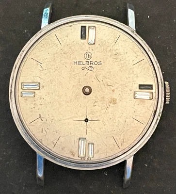 Vintage Helbros Cal AS 1080 Men's Watch Movement Parts Good Balance 7j Swiss - Image 1 of 3