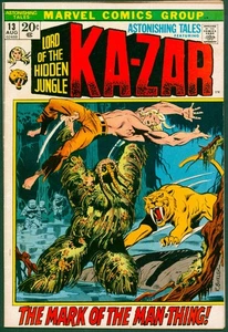 Astonishing Tales 12 FN+ 6.5 1st Man-Thing Cover Marvel 1972 - Picture 1 of 3