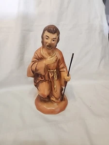 7 Zoll Josef handbemalte Weihnachtskrippe. - Bild 1 von 5