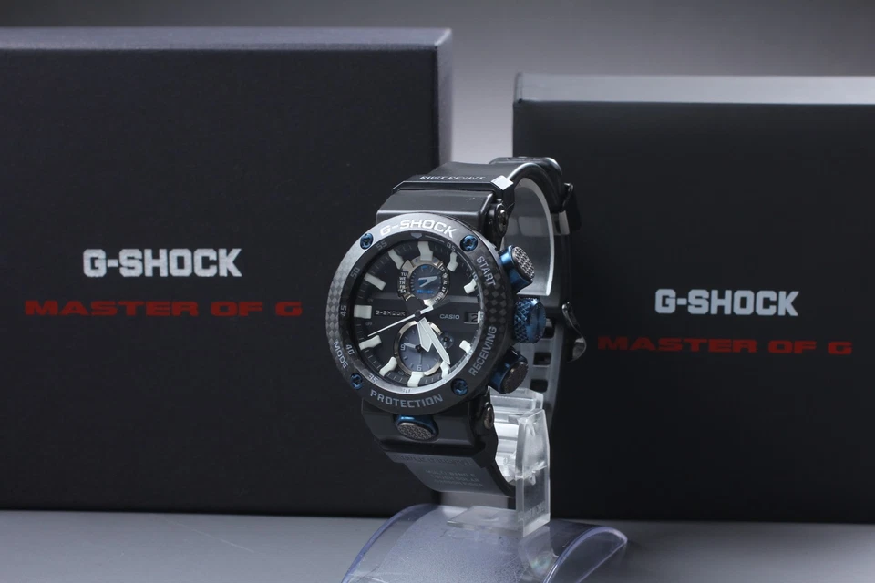 [N Caja Papel COMO NUEVO] Casio G-SHOCK GRAVITYMASTER GWR-B1000-1A1JF Reloj Solar Hombre Foto 1 de 4