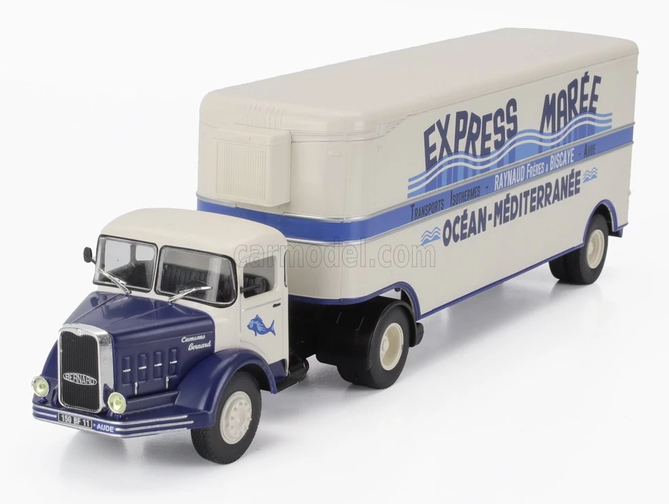 1/43 EDICOLA - BERNARD - 150MB TRUCK SEMI-FRIGO EXPRESS MAREE CAMARTCOLL004 - Immagine 1 di 1