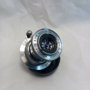 KMZ Industar 22 f/3.5 50mm Collapsible Lens Red P USSR #7044520 - Picture 1 of 20