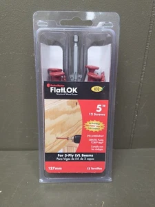 FastenMaster FlatLOK 5” pollici testa piatta per travi LVL a 3 strati 12 viti RL280 - Foto 1 di 3