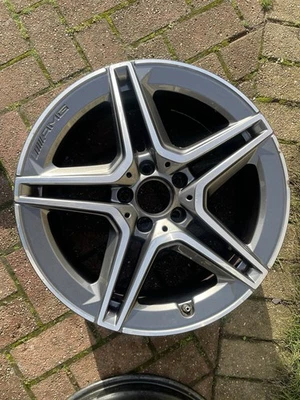 MERCEDES BENZ A CLASS W177 CLA AMG 18" GREY WHEEL A1774011500 7.5Jx18 ET49 #2 - Image 1 of 4