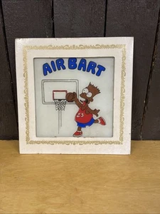 Carnival Mirror Prize Black Bart Simpson Michael Jordan Air Jordan Air Bart - Picture 1 of 3