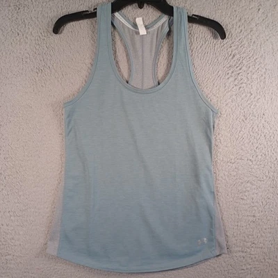 Under Armour Womens Gray Workout Tank Top Size Small Yoga Exercise Gym Comfy - Image 1 of 4