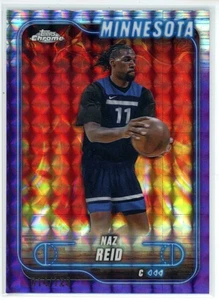 2024-25 Topps Cromo Naz Reid #43 Púrpura Geométrico/129 - Imagen 1 de 2