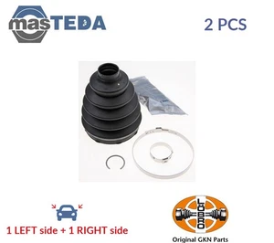 306708 CV JOINT BOOT KIT PAIR FRONT RIGHT LEFT WHEEL SIDE LOBRO 2PCS FOR MAN TGE - Picture 1 of 5
