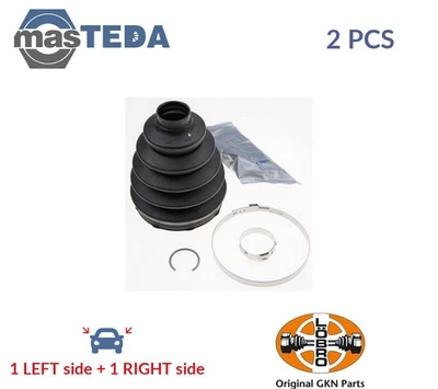 306708 CV JOINT BOOT KIT PAIR FRONT RIGHT LEFT WHEEL SIDE LOBRO 2PCS FOR MAN TGE - Image 1 of 4