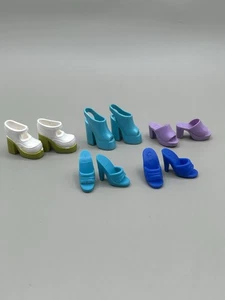 Barbie Fashion Schuhe Plateau Disco verschiedene Style Farben Konvolut 5 Paar - Bild 1 von 8