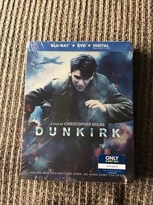 DUNKIRK BLU-RAY/DVD OOP BEST BUY STEELBOOK EDITION BRAND NEW CHRISTOPHER NOLAN - Picture 1 of 6
