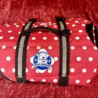 Chaleco salvavidas para perros de Paws a bordo - talla pequeña Foto 1 de 4