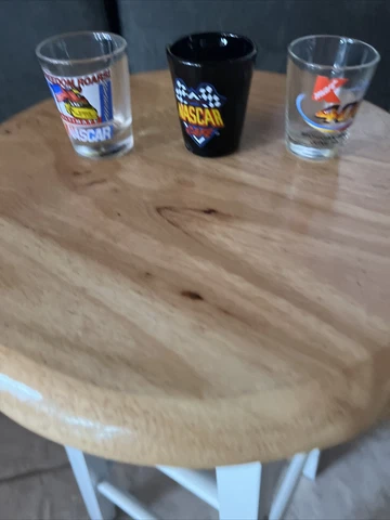 3 nascar shot glass Michigan Speedway Kmart 400 2001 Cover