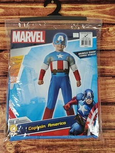 Captain America Kostüm Kleinkind (2-4) Jahre Muskel Brust - Bild 1 von 6
