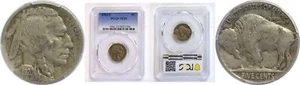 1920-S 5C Buffalo Nickel - PCGS VF-25 - Picture 1 of 3