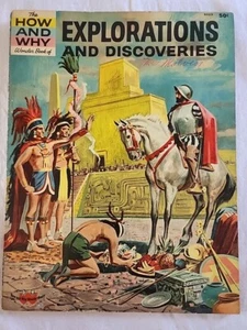 EXPLORATIONS AND DISCOVERIES (HOW & WHY WONDER BOOKS) By Irving Robbin (E5) - Picture 1 of 9
