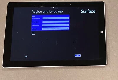 Tablet Tal cual Microsoft Surface 3 1645 10.8" Atom x7-Z8700 2GB 64GB SSD W10 Pro Foto 1 de 4