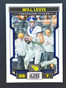 WILL LEVIS RC 2023 Score Football #303 Tennessee Titans - Foto 1 di 2