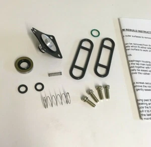 Triumph Speed Triple 750 & 900 Vacuum Fuel Tap Petcock Rebuild Repair Kit Seals - Picture 1 of 1