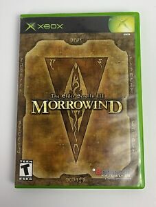 Elder Scrolls III: Morrowind (Microsoft Xbox, 2002) avec carte *Manuel endommagé