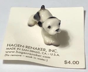 Nueva Estatuilla Miniatura Cachorro Cachorro Hagen Renaker Cocker Spaniel De Colección 3/4" Retirado - Imagen 1 de 6