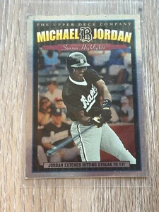 Michael Jordan Chicago White Sox 1994 temporada destacados cubierta superior MJ3 se extiende - Imagen 1 de 9