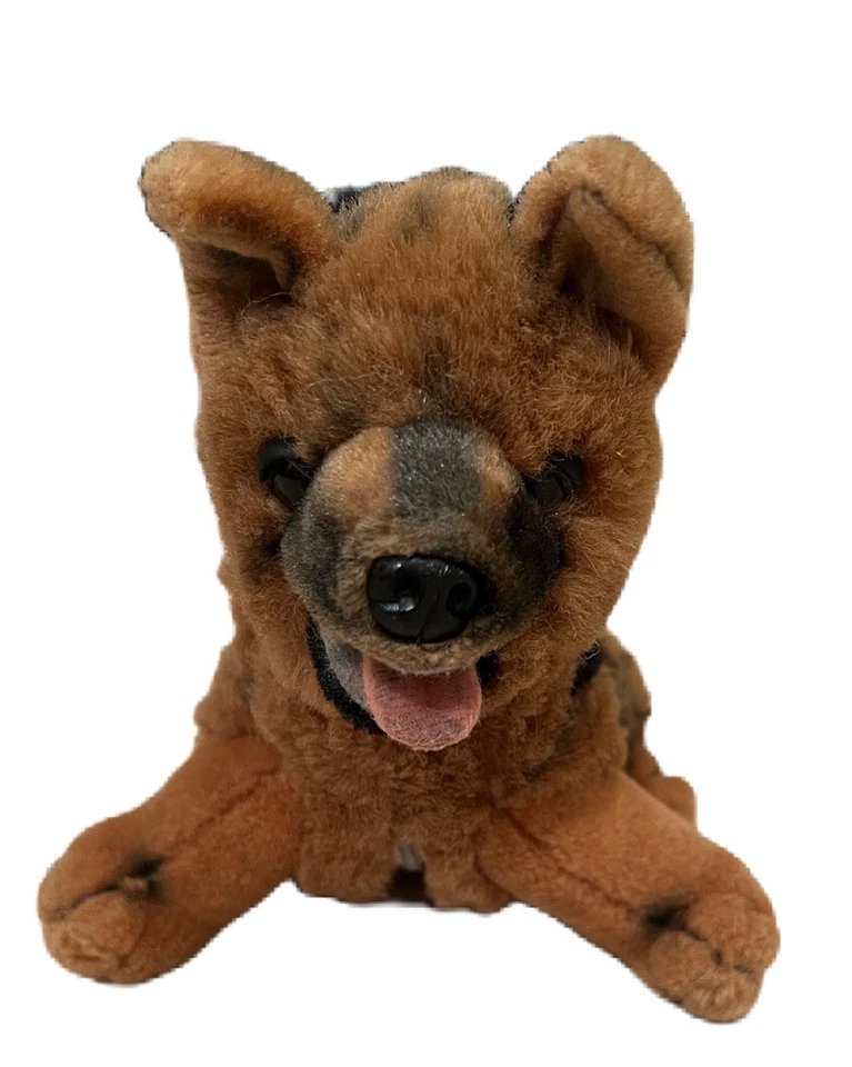 Sat. 1 Kommissar Rex Stofftier Kuscheltier Plüschtier Hund mit Reisverschluß - Bild 1 von 4