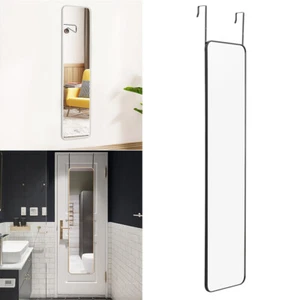 Full Length Over the Door Mirror Wall Hanging Bathroom Bedroom Wardrobe Workout - Picture 1 of 21