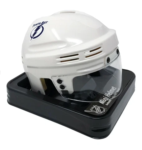 TAMPA BAY LIGHTNING NHL LICENSED WHITE MINI HELMET Cover