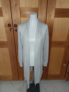 CLOSED - Strickjacke / Cardigan mit Seide und Kaschmir - Gr. M Top Zustand GRAU - Bild 1 von 2
