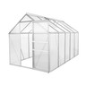 5,9m² ALU Haus Gewächshaus Treibhaus Frühbeet Pflanzenhaus 1905L