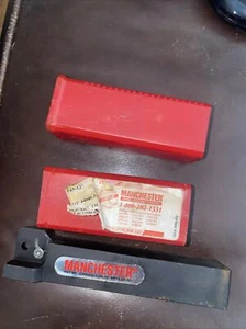 Portaherramientas de torneado de torno indexable Manchester DER 1000-6Q vástago de 1" 6" OAL - Imagen 1 de 4