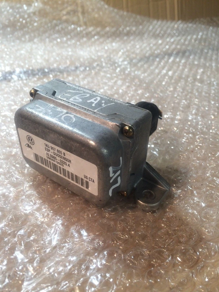 Audi A6 2003 / Seat / Skoda ESP YAW Acceleration Sensor Module Unit 1K0907655B - Image 1 of 1