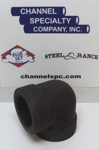 3" 3.000# ITALIEN A/SA 105N Gewinde Schmiedestahl 90 - Bild 1 von 4