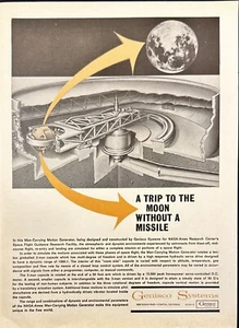 Genisco Systems NASA Ames Research Center Moon Program Compton CA Print Ad 1964 - Picture 1 of 5