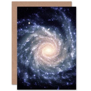 Tarjeta de cumpleaños espacio espiral galaxia universo - Imagen 1 de 4